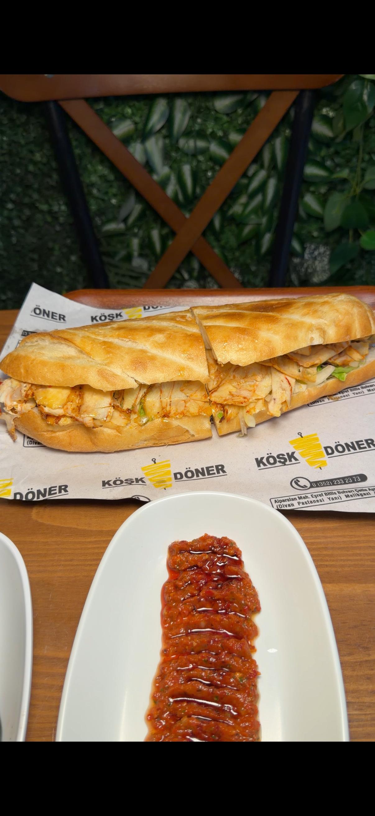Köşk Döner yemekleri